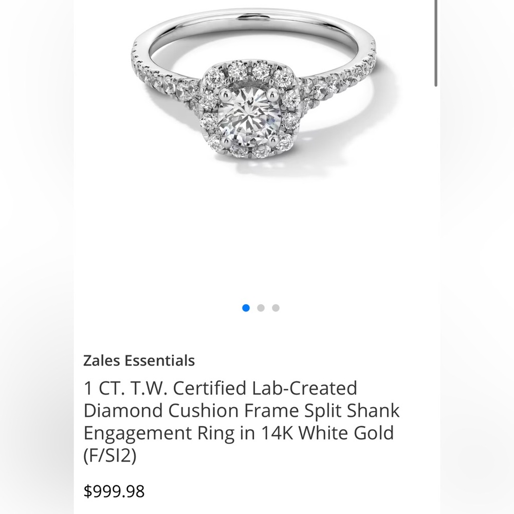 Engagement ring - Picture 4 of 4